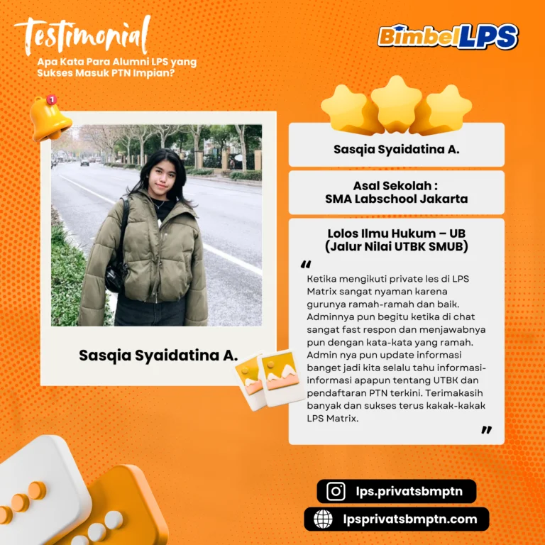 Testimoni siswa Supercamp lolos UTBK SNBT dan masuk PTN favorit - slide 17