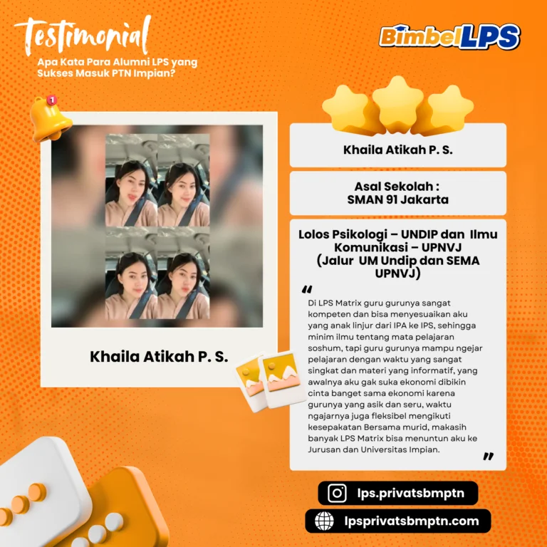 Testimoni siswa Supercamp lolos UTBK SNBT dan masuk PTN favorit - slide 33