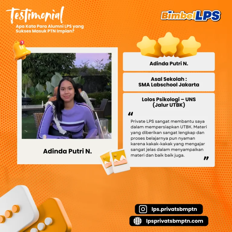 Testimoni siswa Supercamp lolos UTBK SNBT dan masuk PTN favorit - slide 39