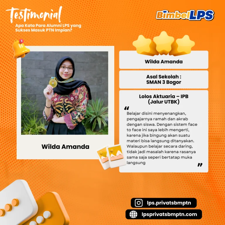 Testimoni siswa Supercamp lolos UTBK SNBT dan masuk PTN favorit - slide 7